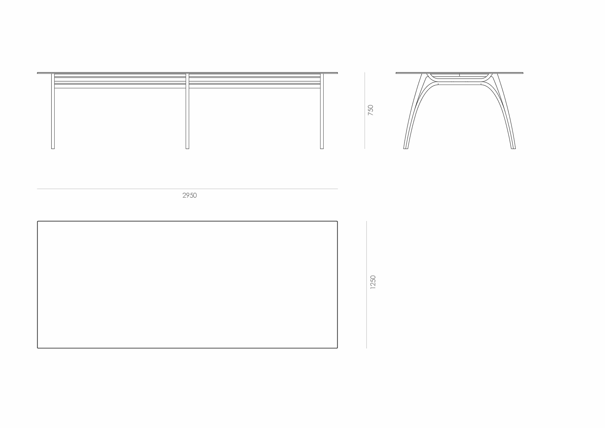 detail Dhira Dining Table